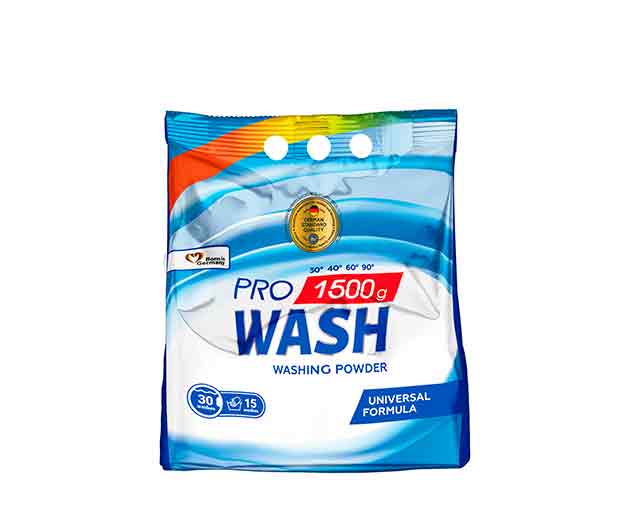 PRO WASH სარეცხი ფხვნილი უნივერსალი 1.5კგ